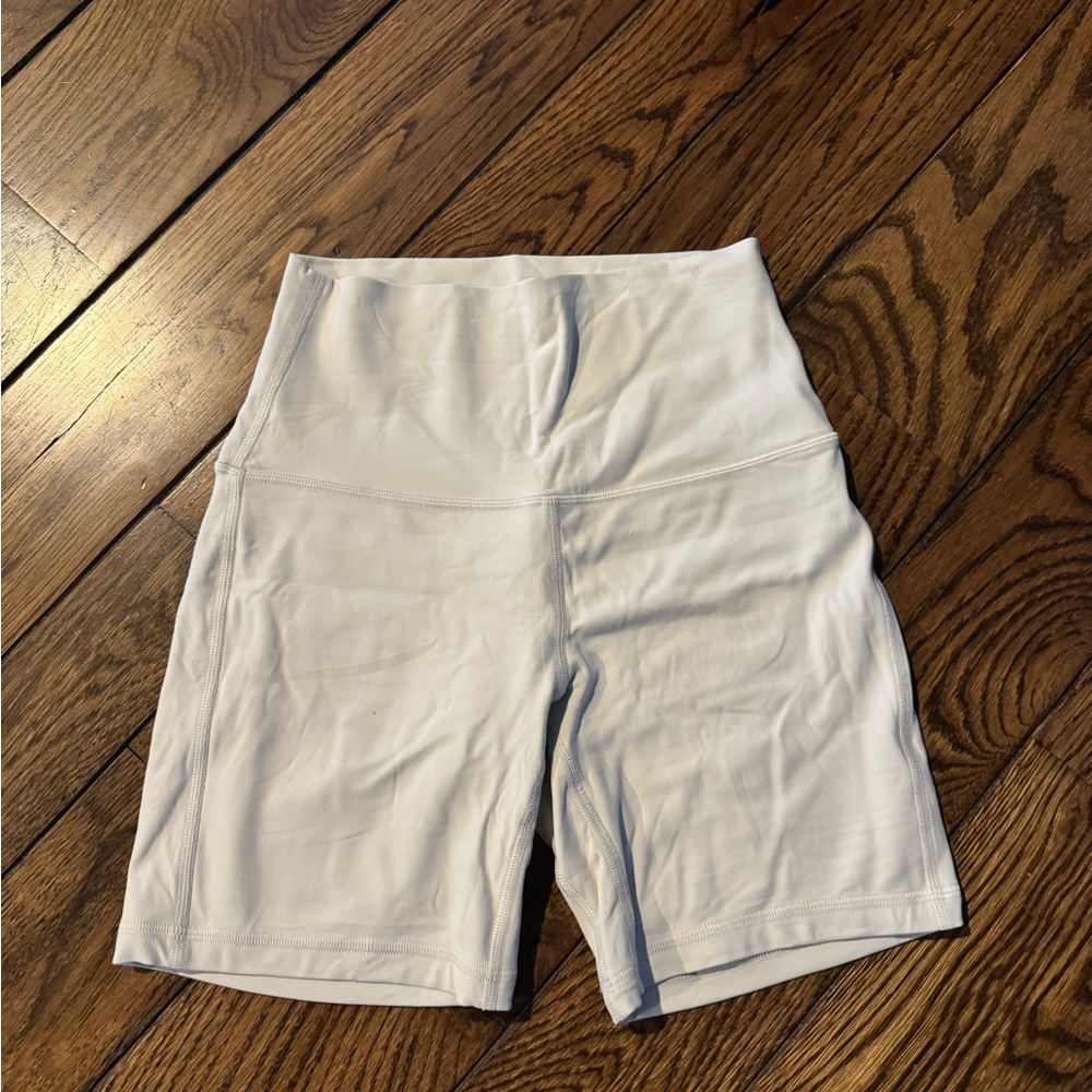 Lululemon Align Biker Shorts 6” BONE